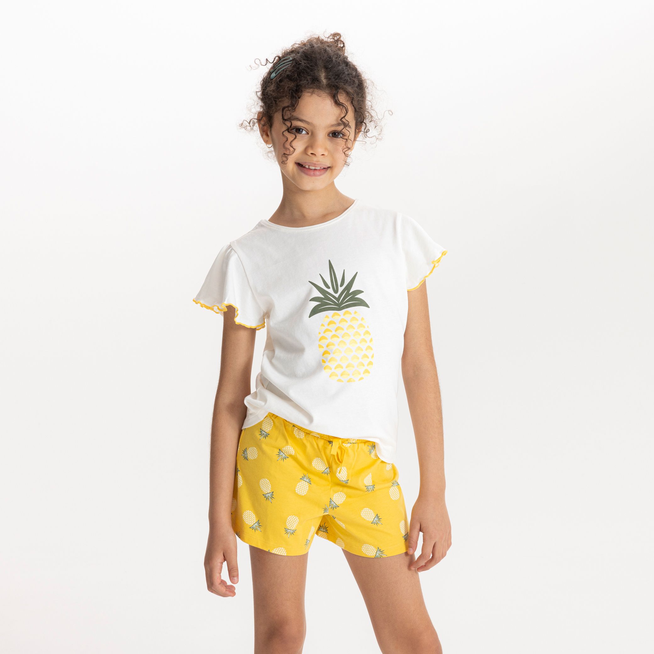 Quần short pyjama quả dứa